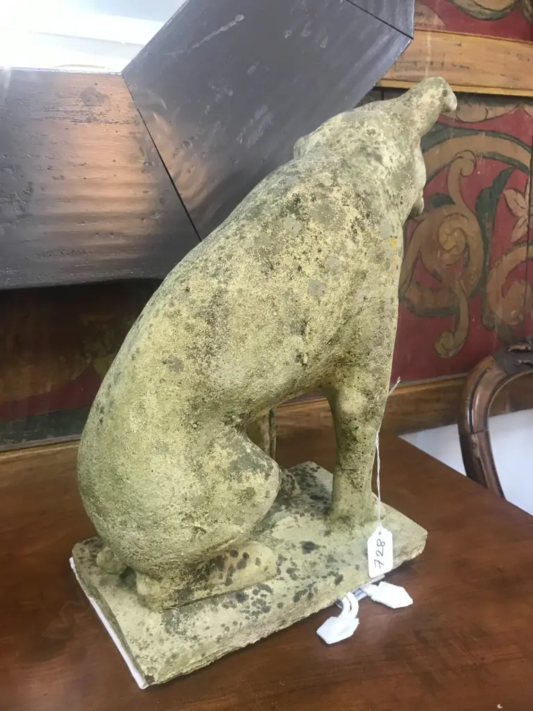 PAIR CHURCHSTONE JACK RUSSELL DOGS H.380MM Image 1++