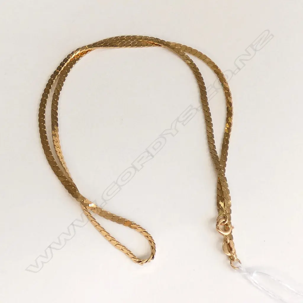 9CT GOLD NECKCHAIN 5.2 GRAMS Image 1++