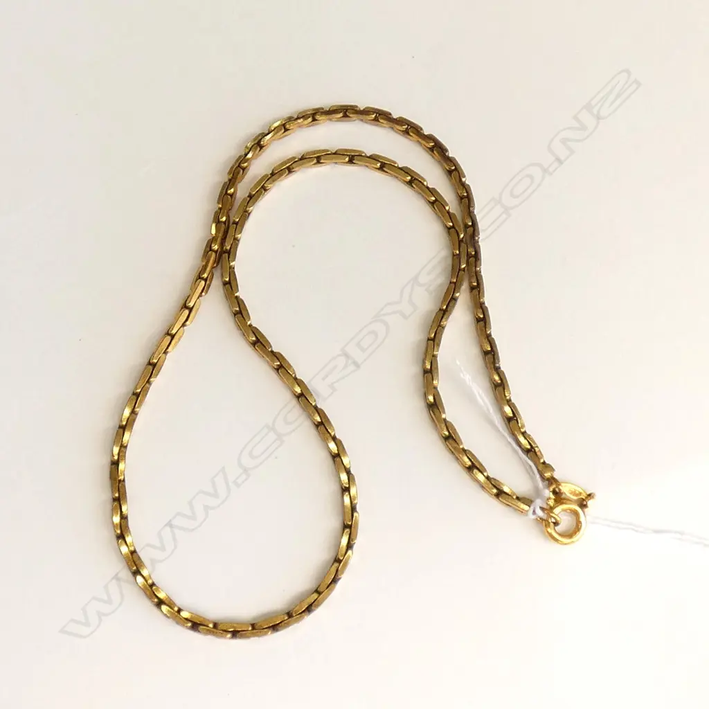 ROLLED GOLD NECK CHAIN Image 1++