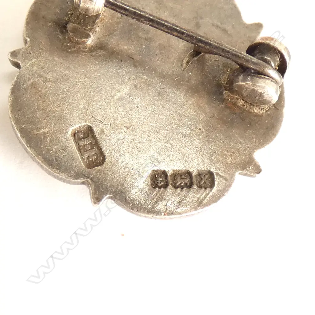 800 CAMEO + 3 STG BROOCHES Image 1++