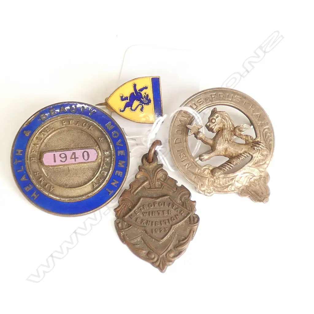 4 SCHOOL BADGES, ONE STG Image 1++