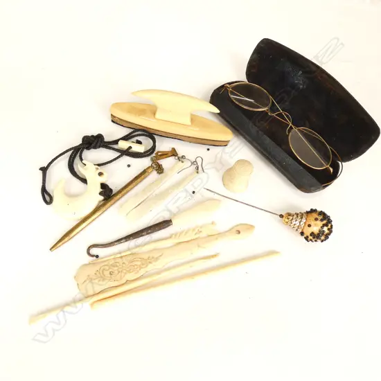 COLLECTION BONE / IVORINE, GLASSES ITEMS