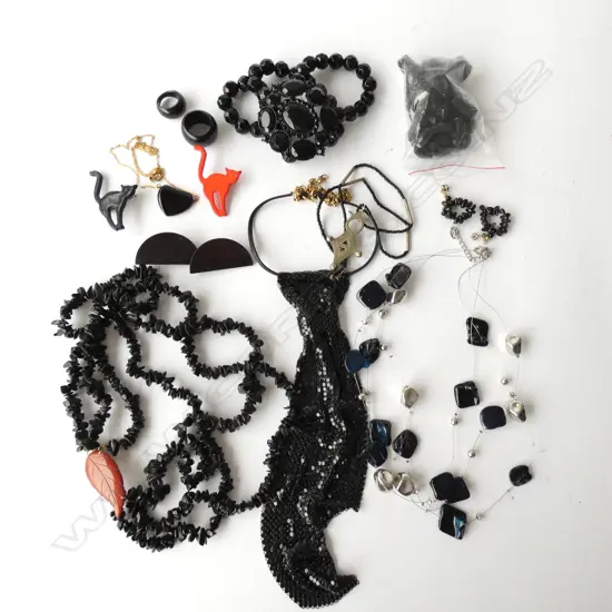 ASST. BLACK COSTUME JEWELLERY