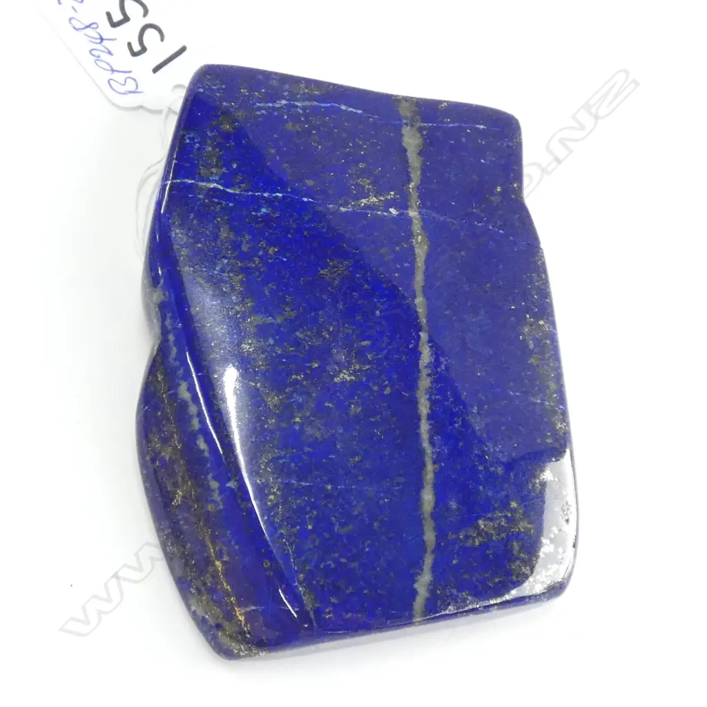 LAPIS LAZULI POLISHED BLOCK BROKEN & GLUED Image 1++