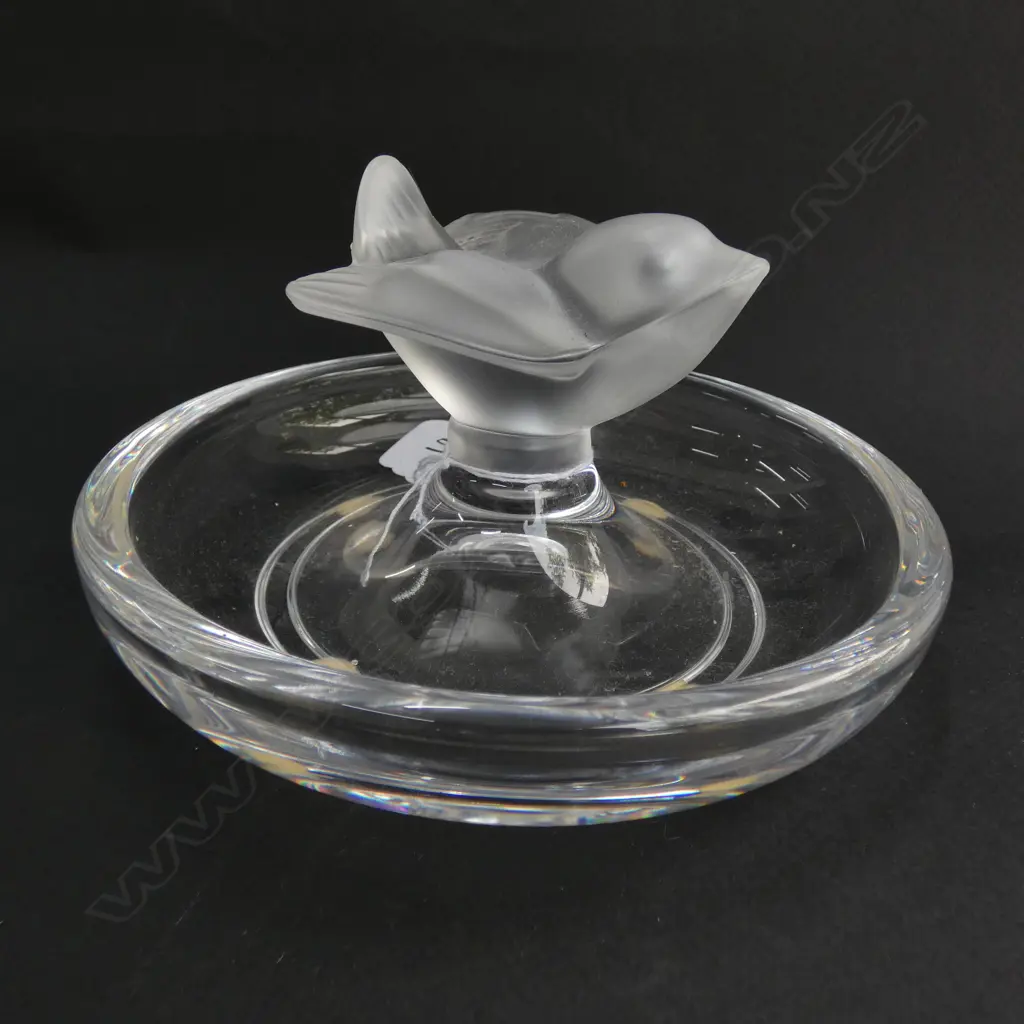 SMALL LALIQUE BIRD BOWL Image 1++