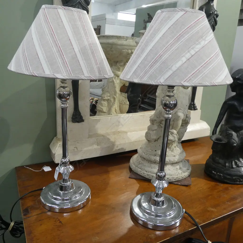 PR CHROME LAMPS H. 520MM Image 1++