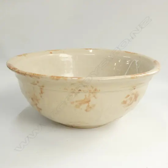 TIMIRU POTTERIES SPONGE WARE MIXING BOWL
