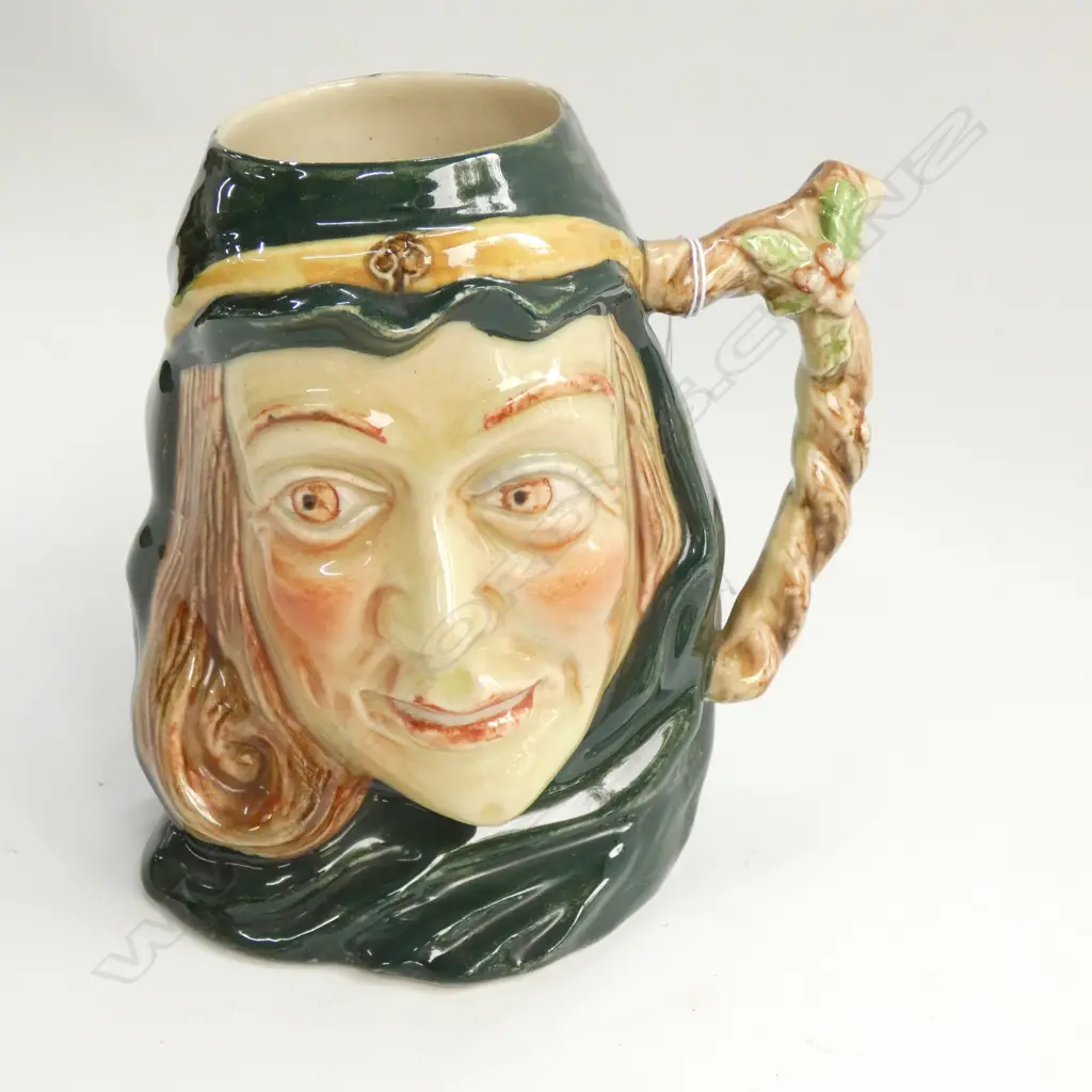 TITIAN POTTERY N.Z MAID MARION TOBY JUG Image 1++