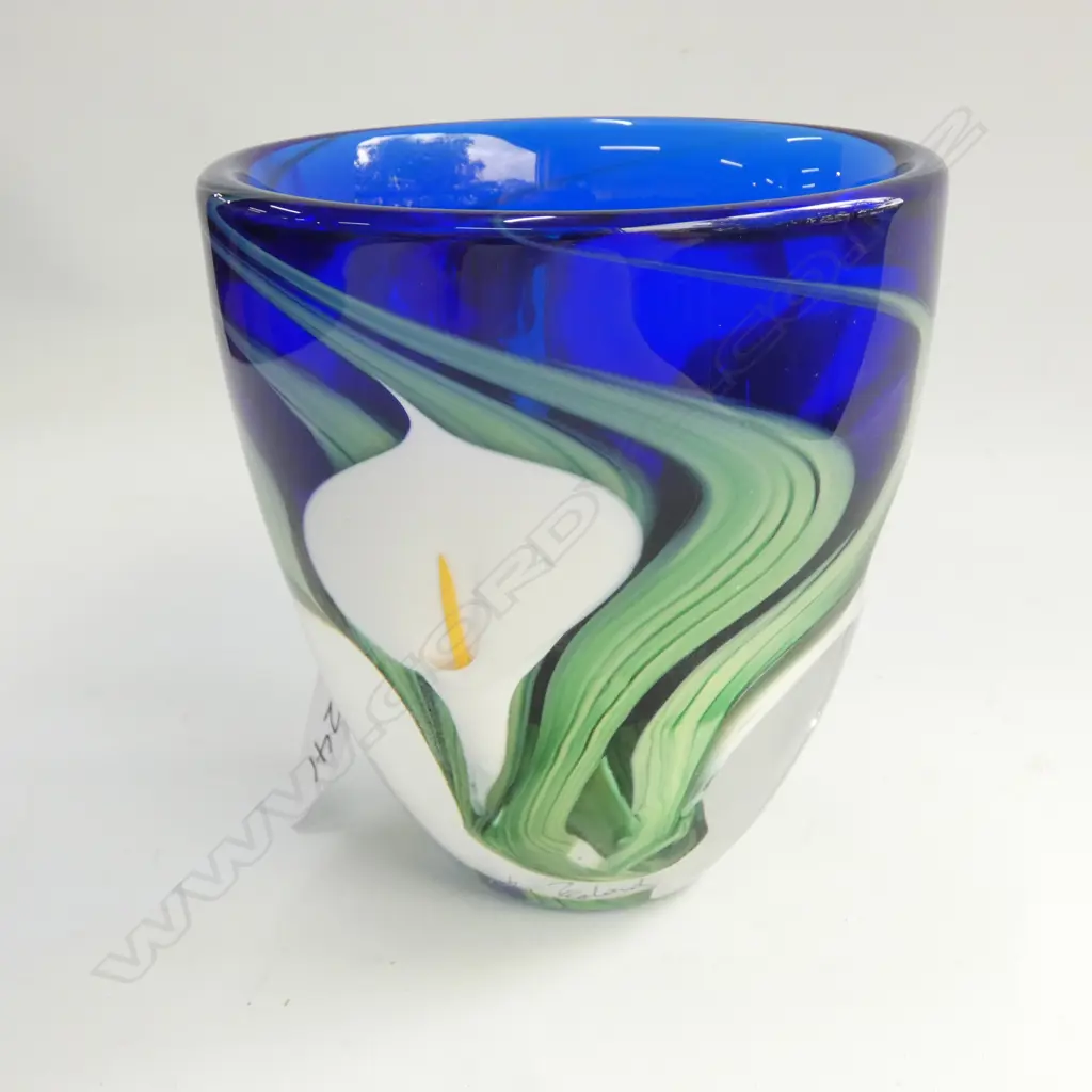 RAOS GLASS VASE 1997 H. 135MM Image 1++