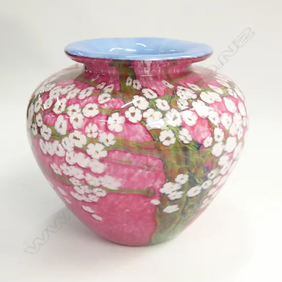 PETER RAOS GLASS VASE H. 120MM