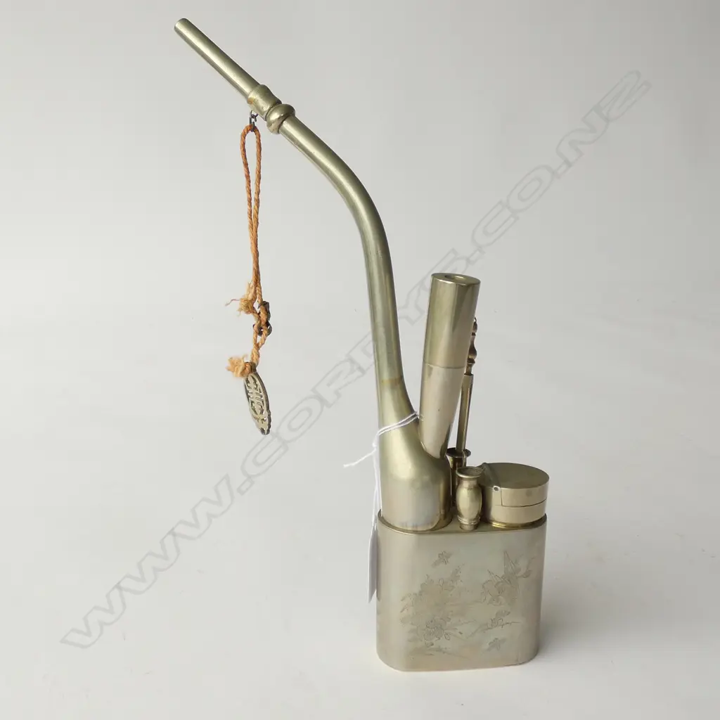 OLD CHINESE TABACCO PIPE H. 270MM Image 1++