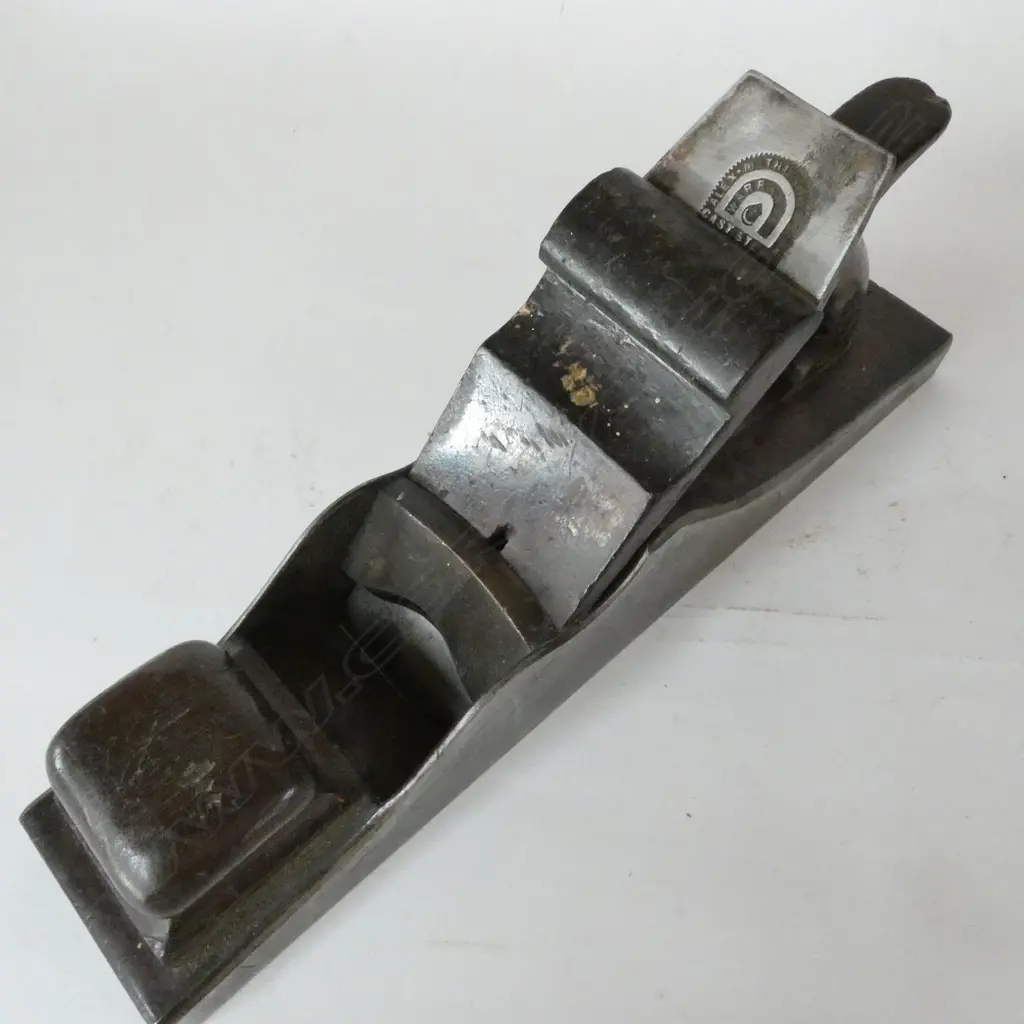 19thC 13¾" MATHIESON STEEL & ROSEWOOD PANEL PLANE Image 1++