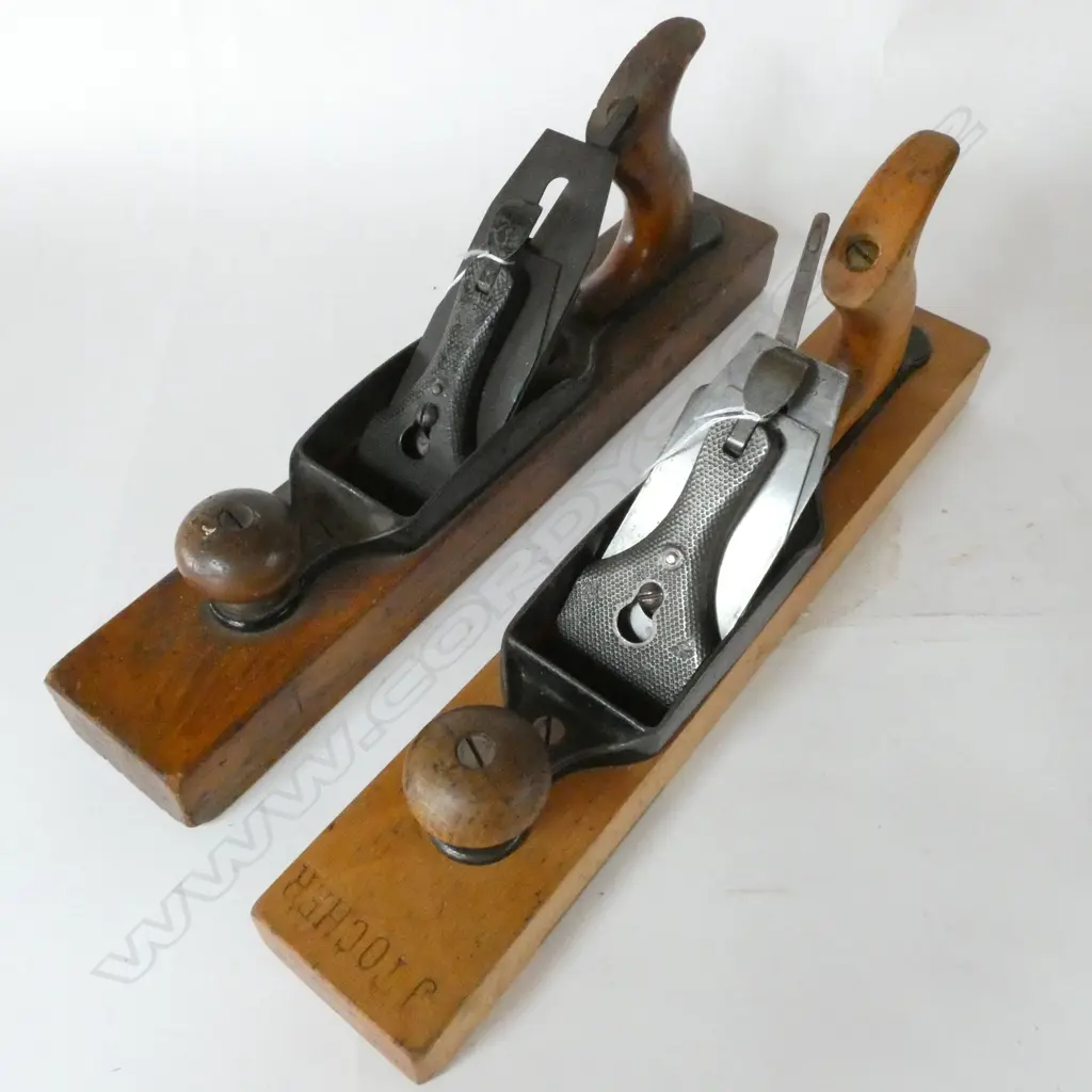 STANLEY No.26 & No.27 TRANSITIONAL PLANES (REPAIR TO THROAT OF 27) Image 1++