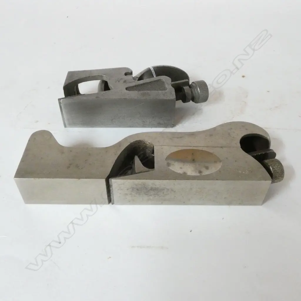 STANLEY No.93 CABINET MAKERS RABBET PLANE AND ALL STEEL RECORD PLANE Image 1++