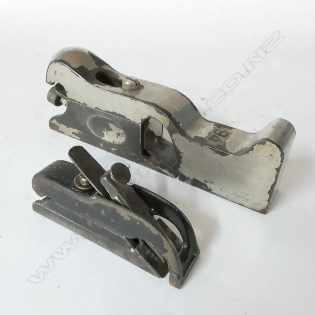 STANLEY No.94 TYPE 1 CABINET MAKERS RABBET PLANE & STANLEY NO.75 BULLNOSE PLANE Image 1++