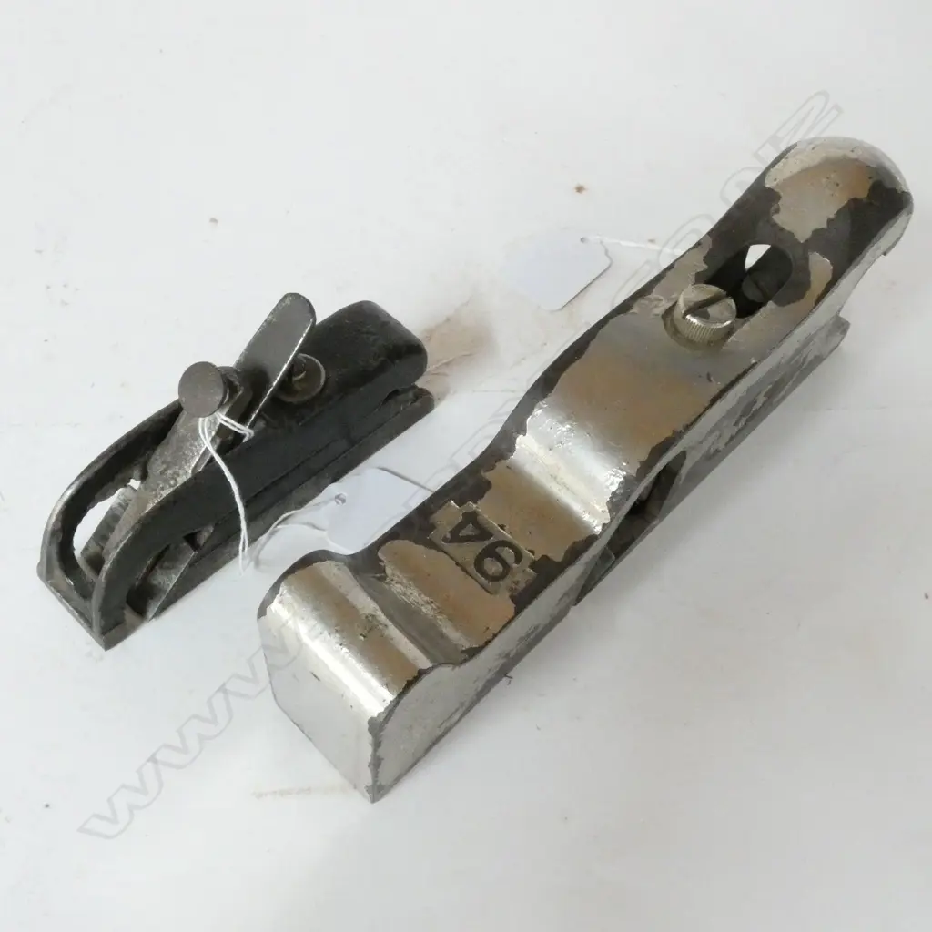 STANLEY No.94 TYPE 1 CABINET MAKERS RABBET PLANE & STANLEY NO.75 BULLNOSE PLANE Image 1++