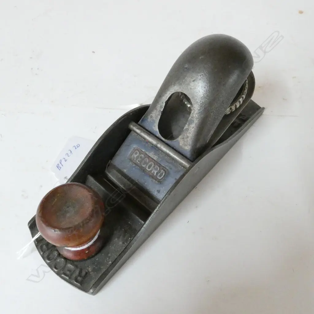 RECORD No. 0110 BLOCK PLANE Image 1++