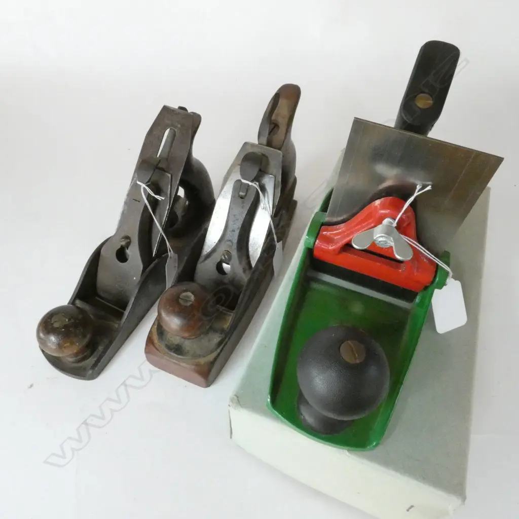 MOHAWK TRANSITIONAL PLANE, SARGENT PLANE & KUNZ No.112 SCRAPER PLANE (IN BOX) (3) Image 1++