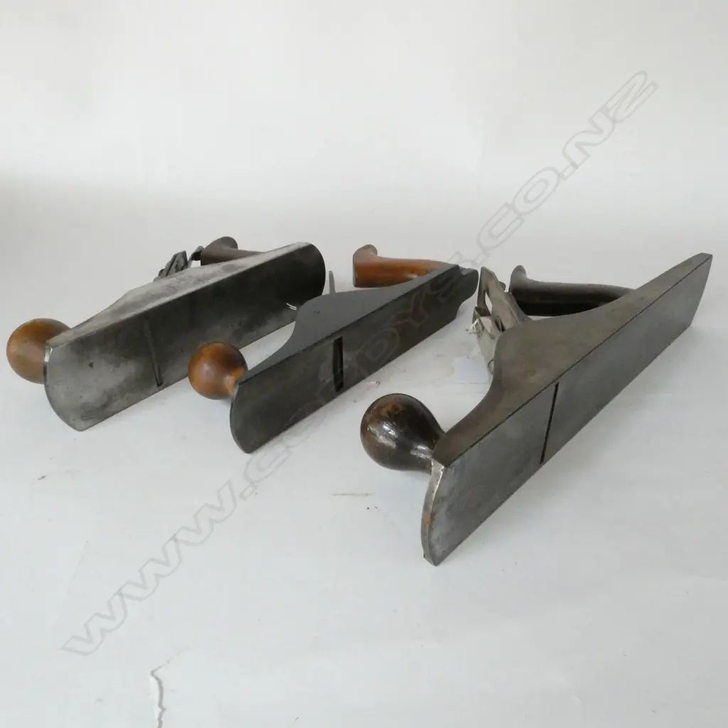 RECORD No.5, STANLEY & V.B BENCH PLANES (3) Image 1++