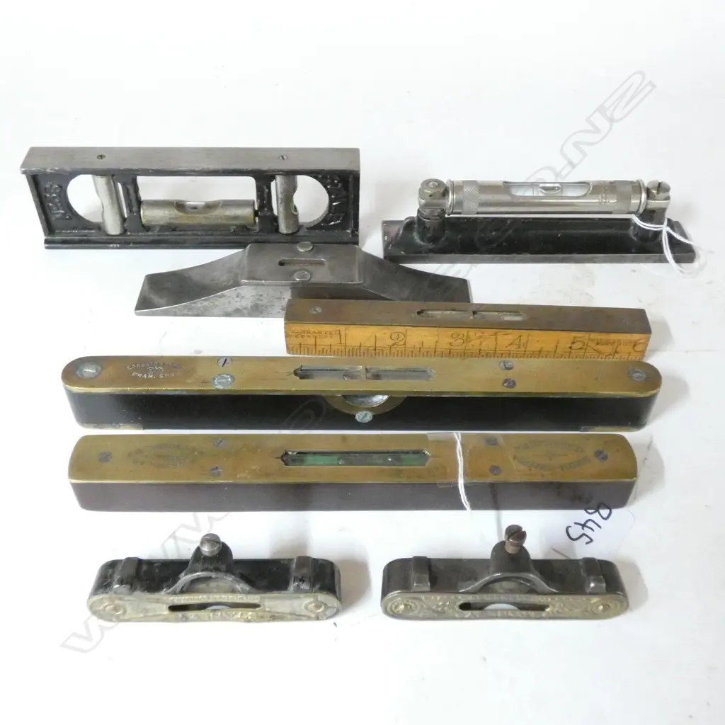 8 VARIOUS SMALL BUBBLE LEVELS Image 1++