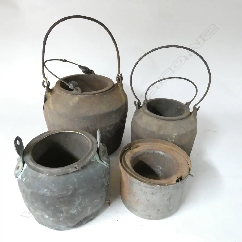 4 OLD HOT GLUE POTS Image 1++