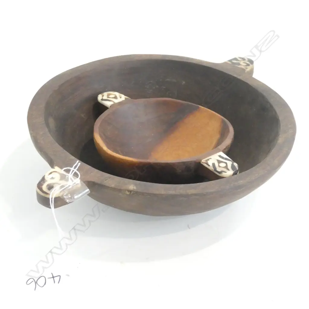 PR OF AFRICAN SANDLEWOOD BOWLS Image 1++