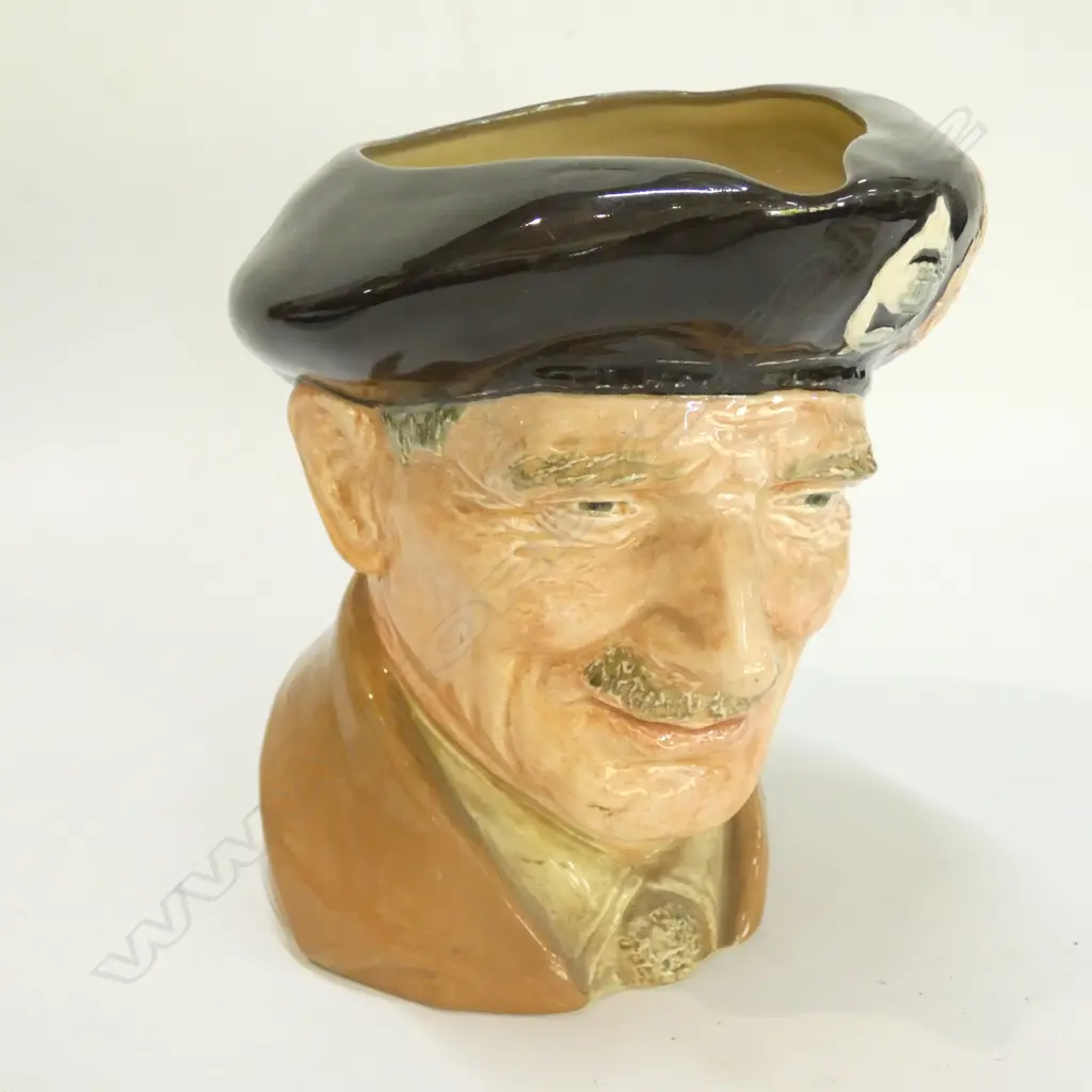 ROYAL DOULTON 'MONTY' CHARACTER JUG, H. 160MM Image 1++