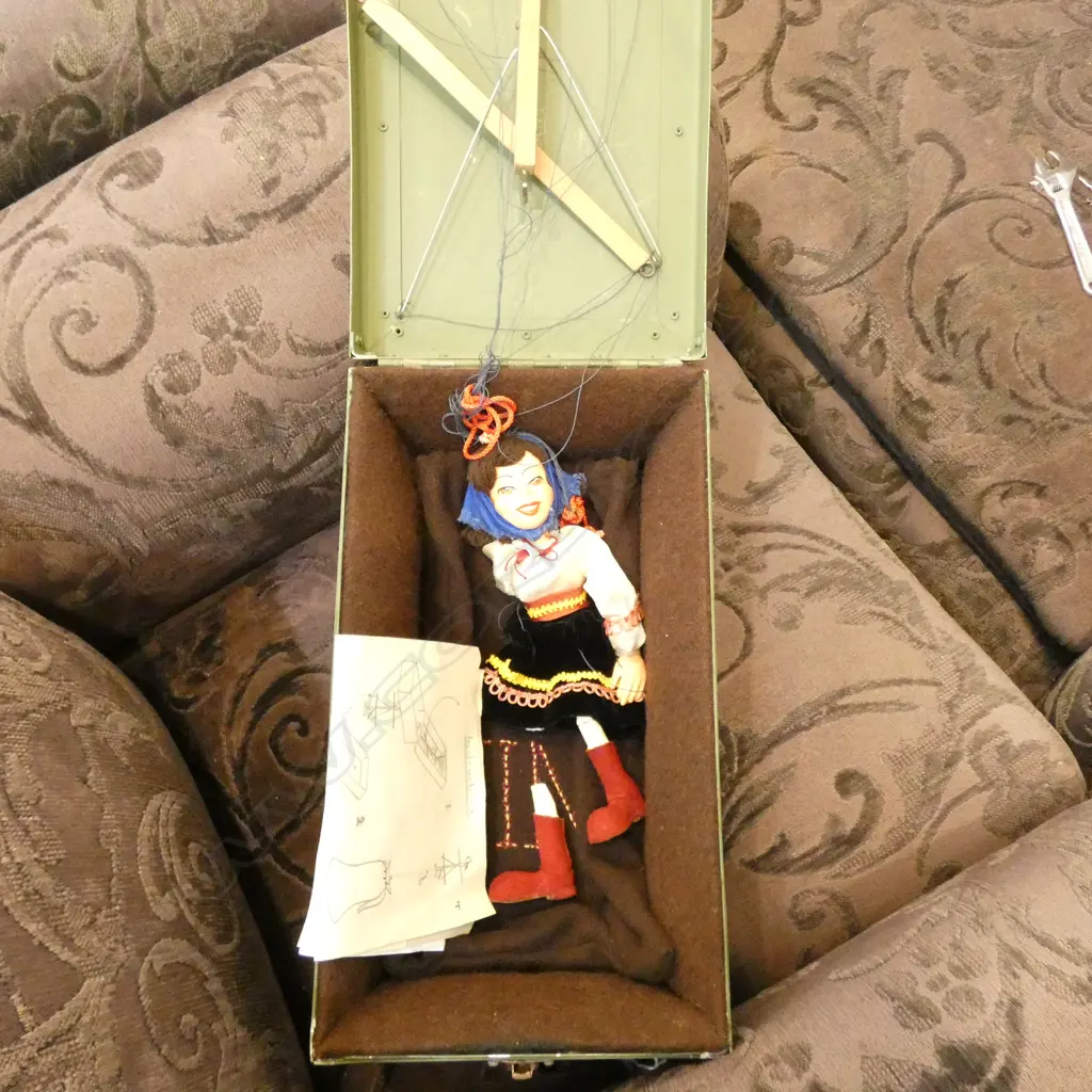 CASED MARIONETTE PUPPET Image 1++