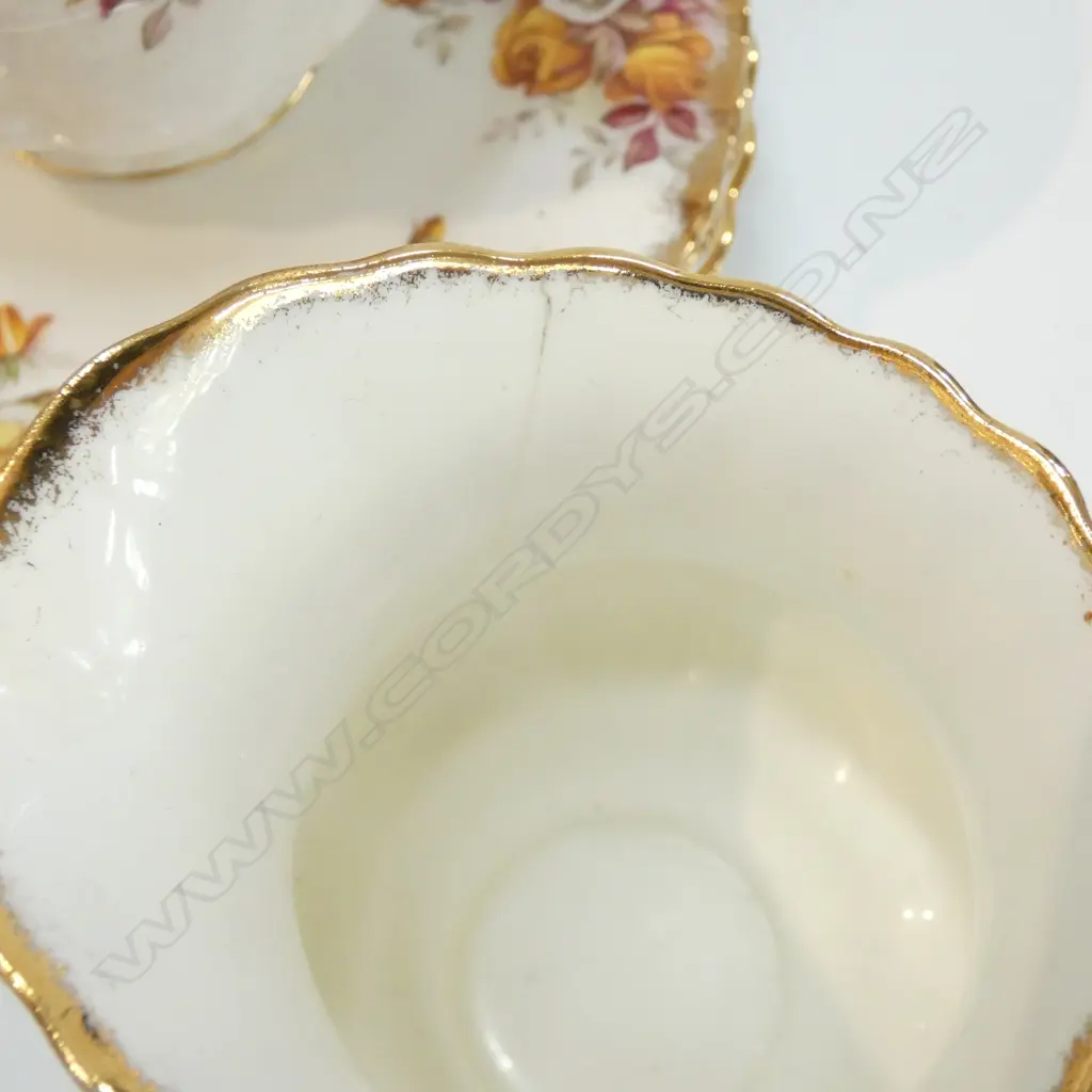 20 PCE ROYAL ALBERT 'LENORA' FAULTS Image 1++