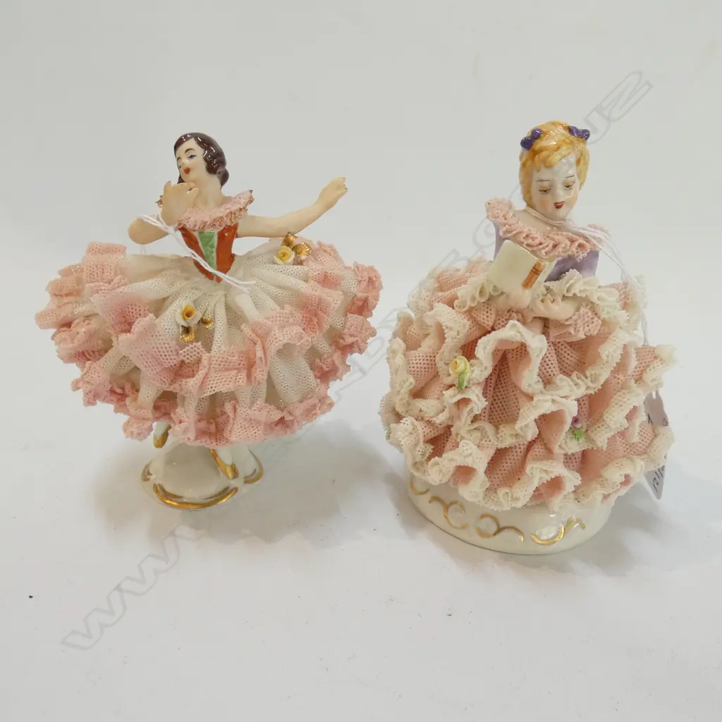 2 ALKA CHINA DANCING GIRLS Image 1++