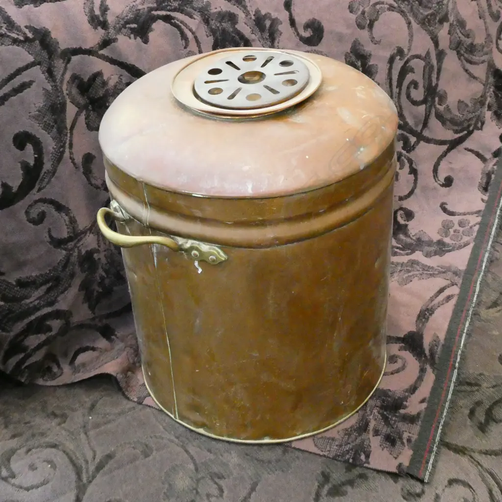 LARGE COPPER VESSEL H. 380MM Image 1++
