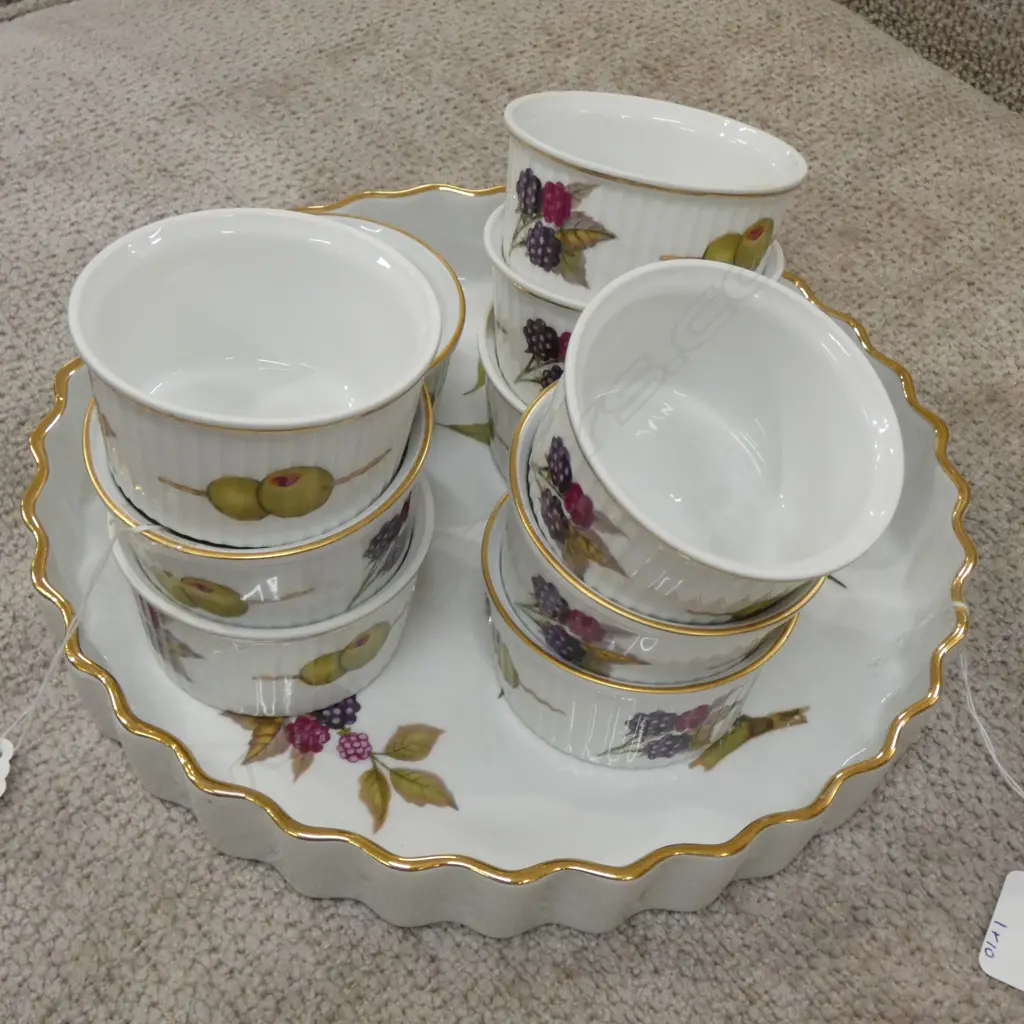 EVESHAM QUICHE DISH + 10 CODLERS Image 1++