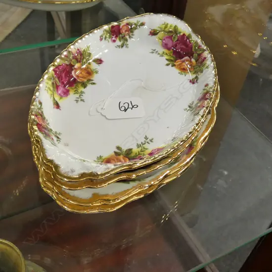 4 R/ALBERT O.C.R OVAL DISHES