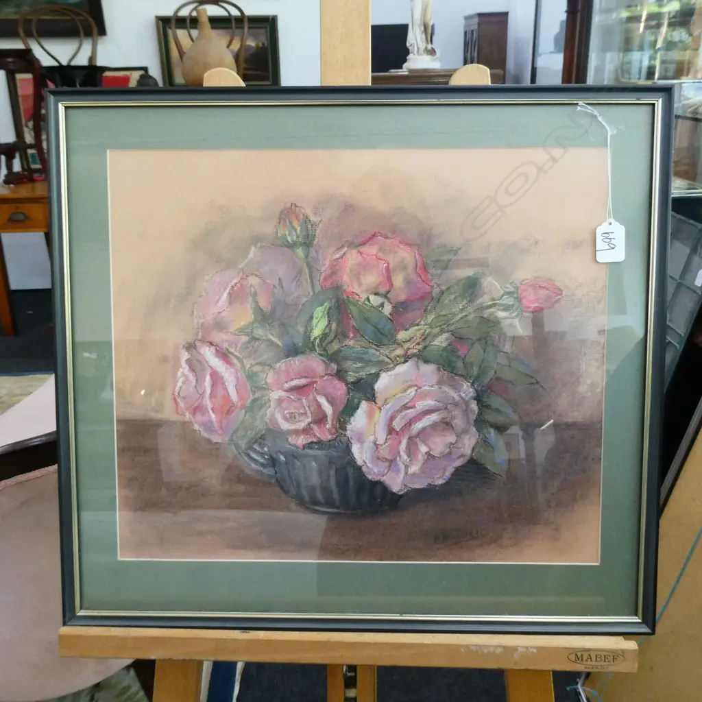 P RIDDELL PASTEL ROSES Image 1++