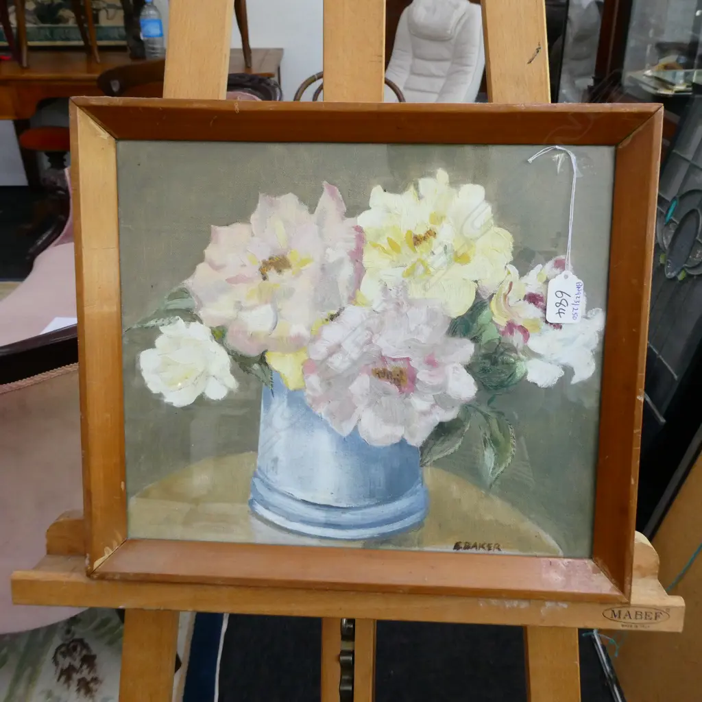 E BAKER OIL STILL LIFE Image 1++
