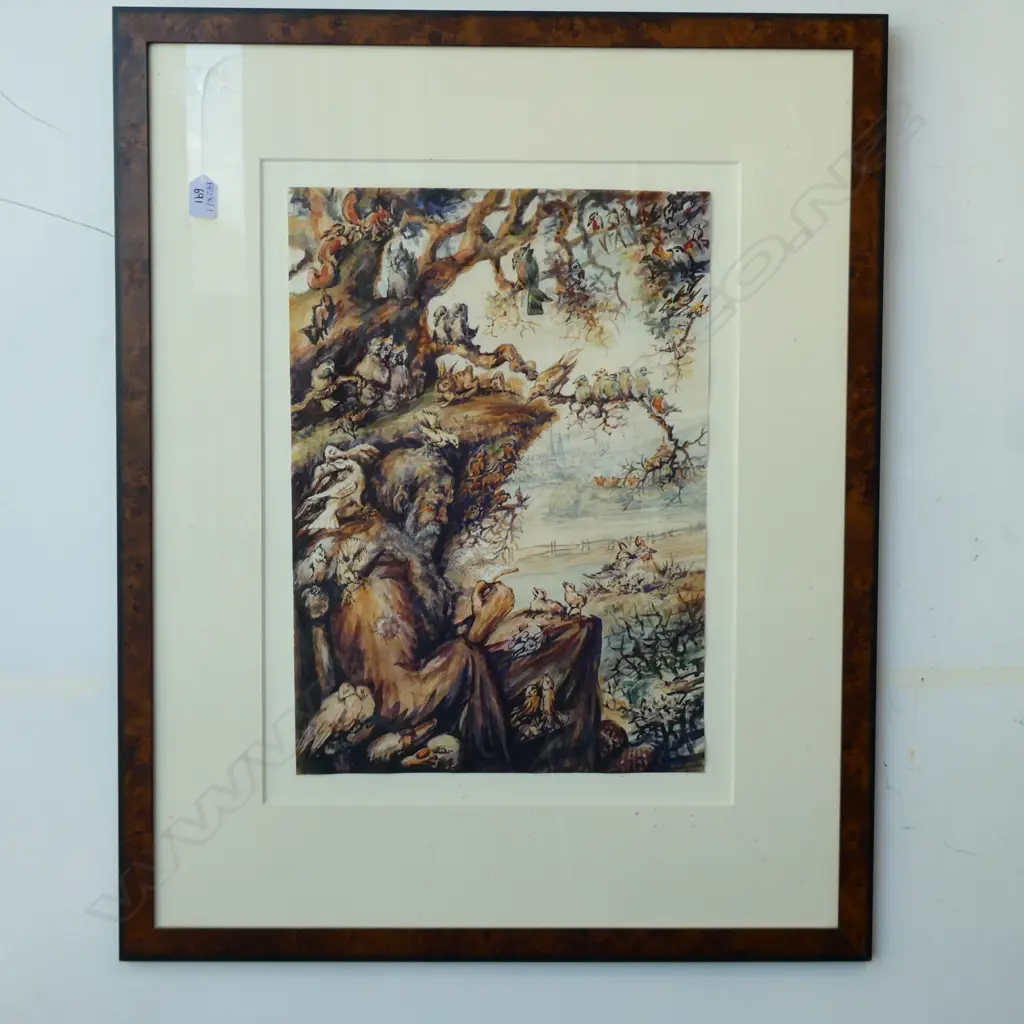 WC WOODLAND SCENE 830 X 660MM Image 1++