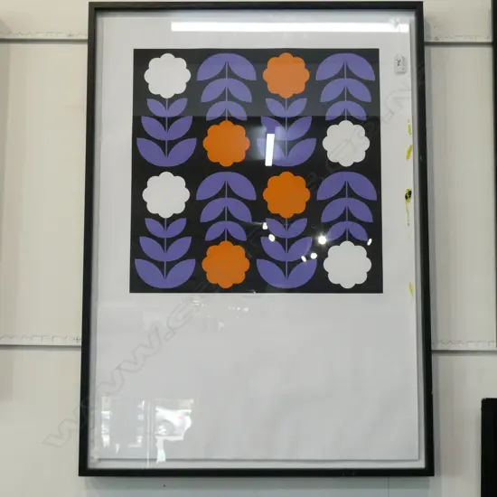 MODERN ART LITHOGRAPH 'BLOOM 2' BY JO JO JIDGE?...