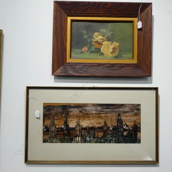 KNEEBONE STILL LIFE +GAUCH OIL CITY SCENE