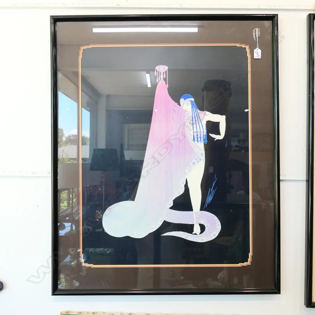 ERTÉ (1892-1990)  'SLAVE OF SALOME' LARGE PRINT Image 1++