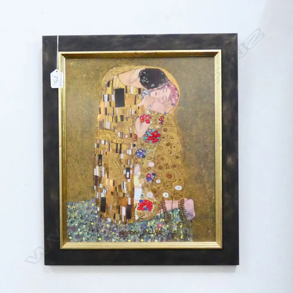 FRAMED GOEBEL PANEL AFTER GUSTAV KLIMT Image 1++