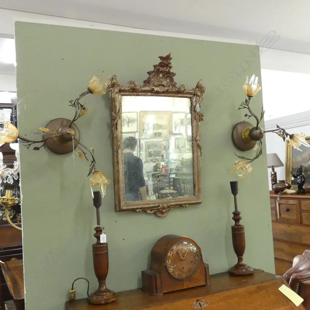 PAIR OF ART NOUVEAU STYLE CEILING LIGHTS  Image 1++