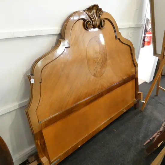 INLAID BED FRAME W. 1800MM 4 PCES