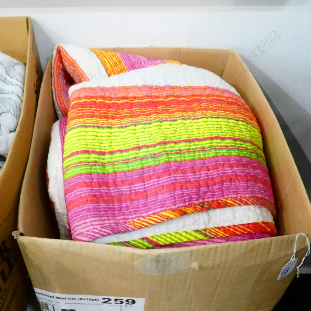 PATCHWORK QUILT 2000MMX2200MM SOME MARKS Image 1++