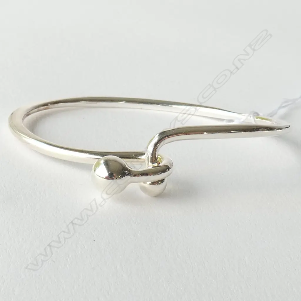 SILVER  BANGLE 16.2 GMS Image 1++