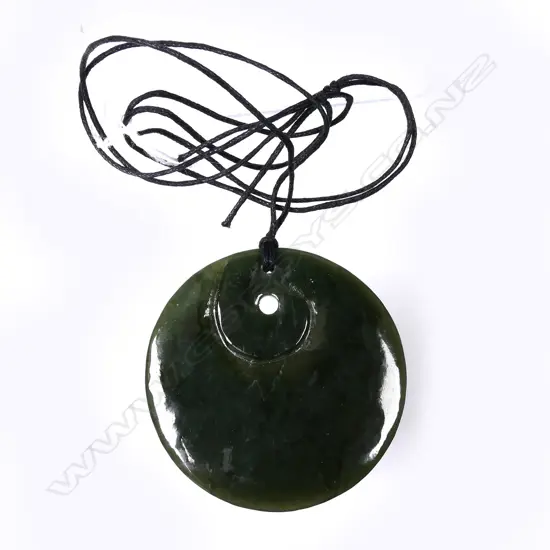 POUNAMU DISC PENDANT DIA.55mm
