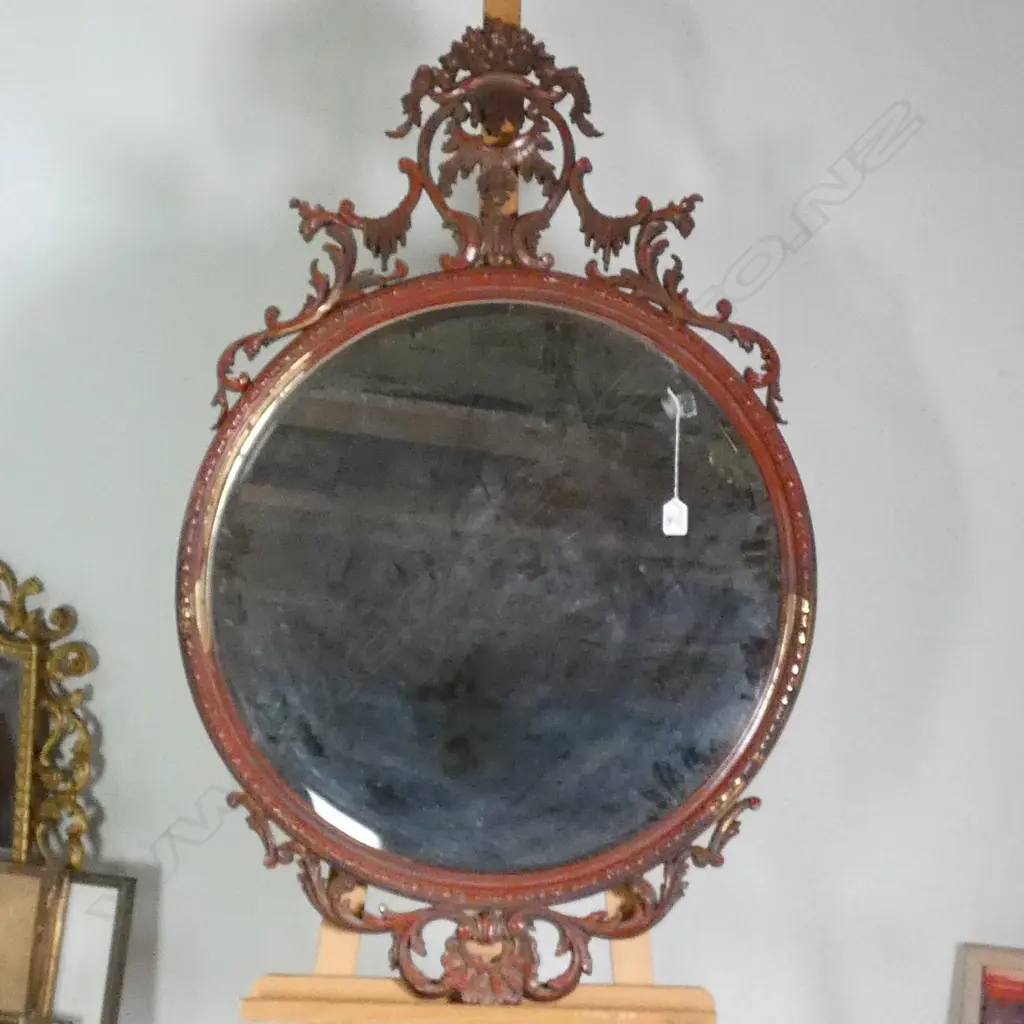 ORNATE GILT FRAMED MIRROR H 1080 MM Image 1++