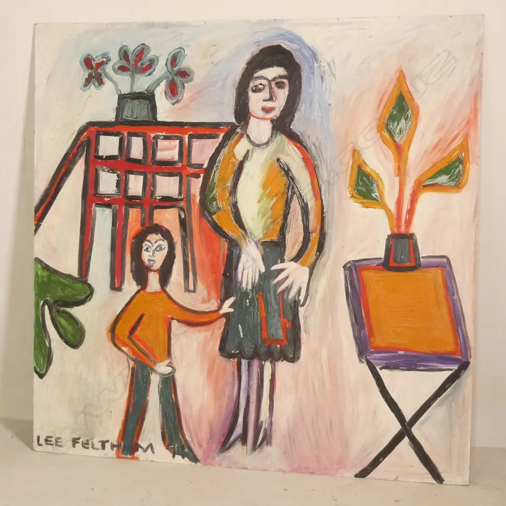 LEE FELTHAM OIL ON BOARD S+D 91 1210 X 1200 MM Image 1++