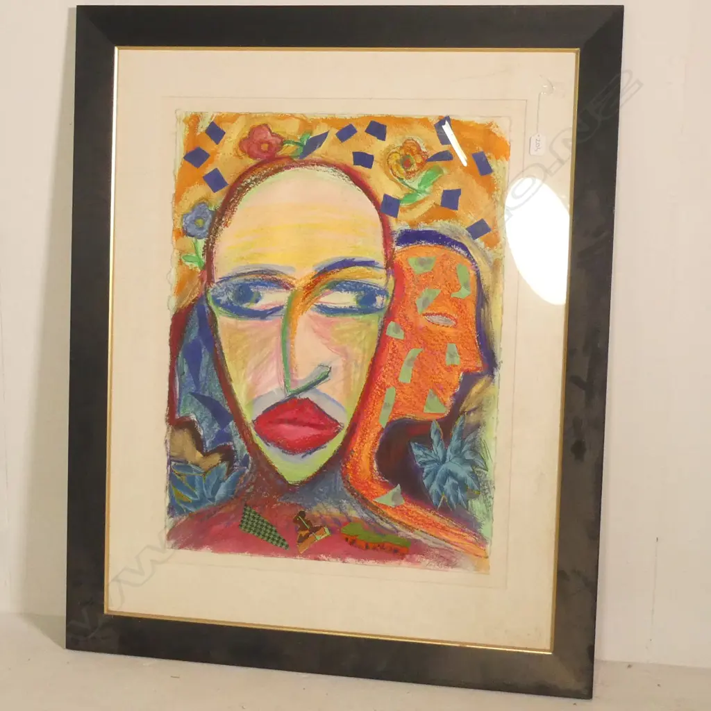 FRAMED PASTEL S+ D 86 550 X 750 MM Image 1++
