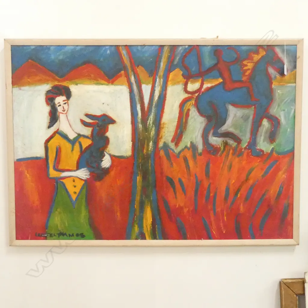 LEE FELTHAM OIL ON CANVAS S+D 83 690 X 1020 MM Image 1++