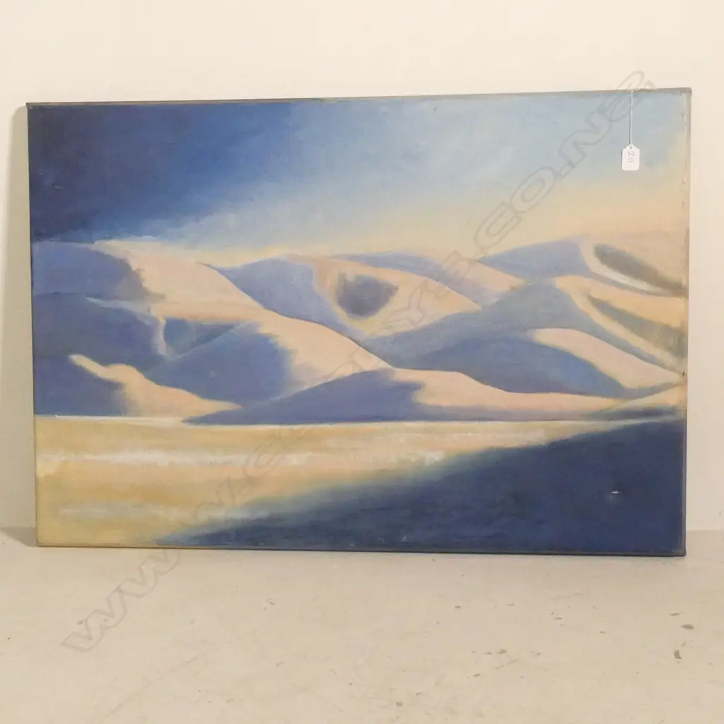 VALMAR MOTTRAM OIL ON CANVAS LANDSCAPE 960 X 600 MM A/F Image 1++